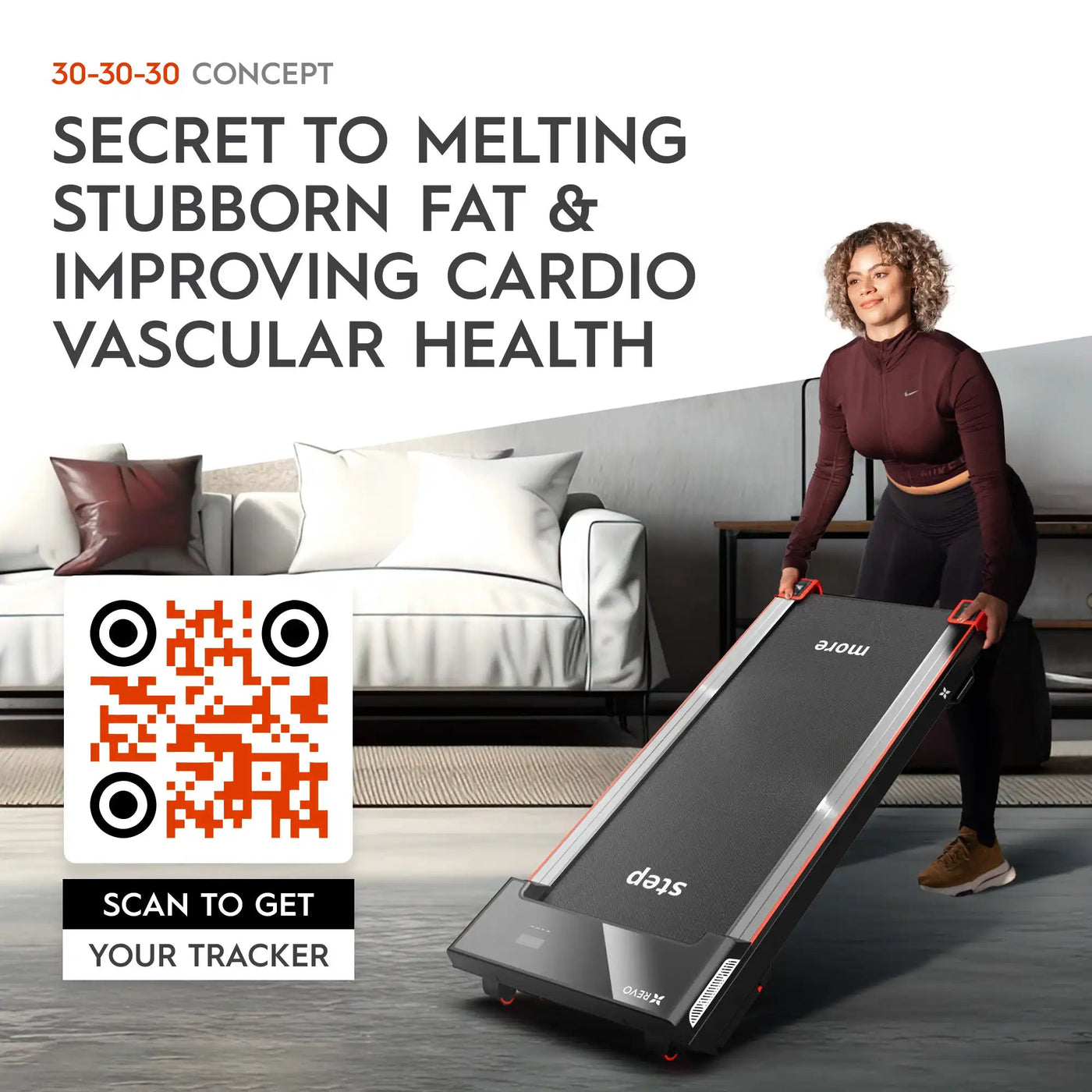 REVO Walking Pad Treadmill 30-Day Returns